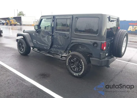 2017 Jeep Wrangler Unlimited Sport 4X4 from USA, damaged, VIN 1C4BJWDG0HL562913